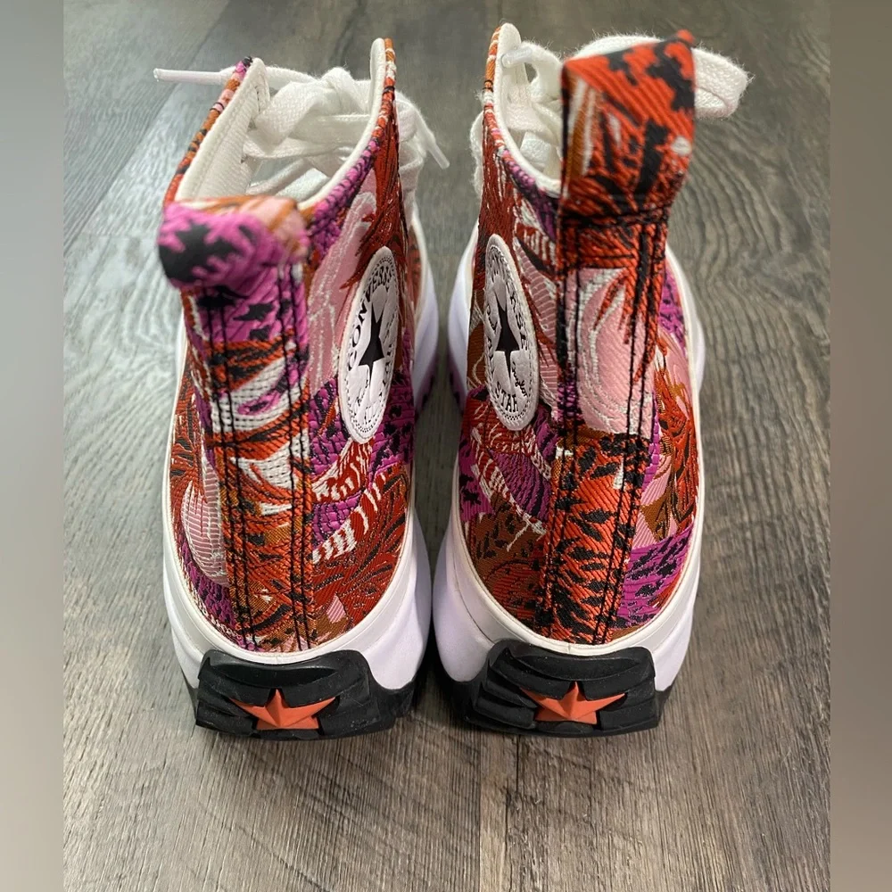 CONVERSE Run Star Hike Platform High 'Tropical Florals' Sneakers - Picture 6 of 7